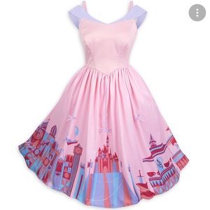 Disney Parks Dress Shop Her Universe Pink Fantasyland Women’s Medium Dress
